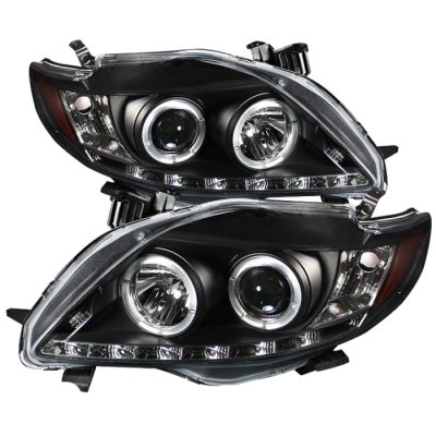 2010 Toyota corolla sport headlights