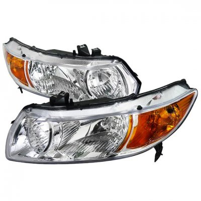 2006 Honda civic aftermarket headlights #4