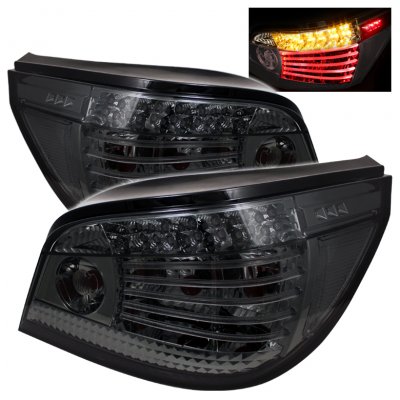 Bmw e60 smoked tail lights #4