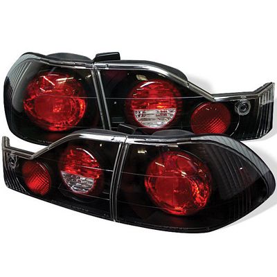 2000 Honda accord black tail lights