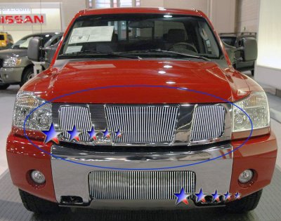 2007 Nissan titan billet grille #4