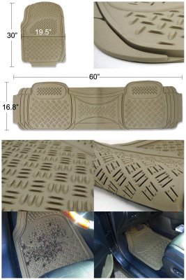 Ford Explorer 2002 2005 Beige Floor Mats A122w1mx283