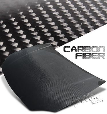 Carbon del fiber honda hood sol