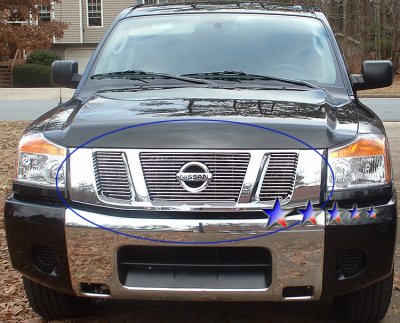 2008 Nissan titan billet grille #6