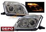 1997 Honda Prelude Depo Clear Projector Headlights