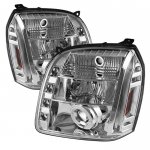 2008 GMC Yukon Clear CCFL Halo Projector Headlights with LED