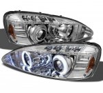 2006 Pontiac Grand Prix Clear CCFL Halo Projector Headlights with LED