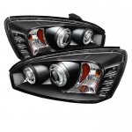 2004 Chevy Malibu Black Halo Projector Headlights