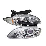 1997 Chevy Cavalier Clear Halo Projector Headlights with LED