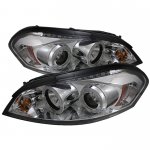 2006 Chevy Monte Carlo Clear CCFL Halo Projector Headlights