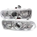 1999 Chevy S10 Clear Halo Projector Headlights
