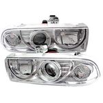 2002 Chevy S10 Clear Halo Projector Headlights