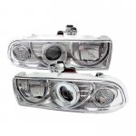 1998 Chevy Blazer Clear CCFL Halo Projector Headlights