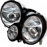 Mercedes Benz E Class 1996-1999 Clear Projector Headlights