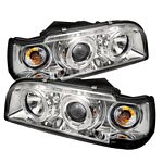 1996 Volvo 850 Clear Dual Halo Projector Headlights