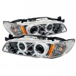 1999 Pontiac Grand Prix Clear CCFL Halo Projector Headlights