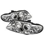 2004 Pontiac GTO Clear Dual Halo Projector Headlights with Integrated LED