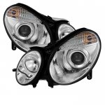 Mercedes Benz E Class 2007-2009 Clear Projector Headlights