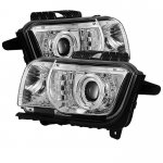 2010 Chevy Camaro Clear Halo Projector Headlights