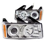 2012 Chevy Colorado Clear Projector Headlights with CCFL Halo