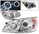 Lexus IS300 2001-2005 Chrome CCFL Halo Projector Headlights LED