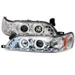 1996 Toyota Corolla Clear Halo Projector Headlights with LED