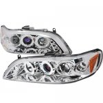 2000 Honda Accord Clear Halo Projector Headlights with LED