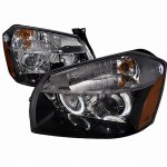 2005 Dodge Magnum Black Dual Halo Projector Headlights