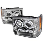 1994 Jeep Grand Cherokee Clear Dual Halo Projector Headlights