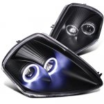 2001 Mitsubishi Eclipse Black Projector Headlights Halo