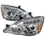 2004 Honda Accord Clear Halo Projector Headlights with LED