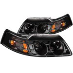 Ford Mustang 1999-2004 Projector Headlights Black