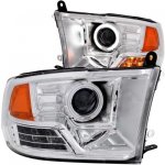 2012 Dodge Ram 3500 Projector Headlights Chrome CCFL Halo