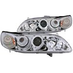 2001 Honda Accord Projector Headlights Chrome Halo