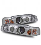 1992 Honda Accord Sedan Projector Headlights Chrome