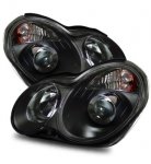 2007 Mercedes Benz C Sedan Projector Headlights Black