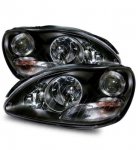 2003 Mercedes Benz S Class Black Projector Headlights