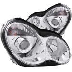 2005 Mercedes Benz C Sedan Projector Headlights Chrome