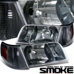 2011 Ford Crown Victoria Smoked Headlights and Corner Lights