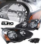 2003 Acura RSX Depo JDM Black Euro Headlights