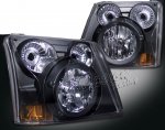 2003 Chevy Silverado Black Headlights and Bumper Lights Conversion