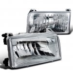 1993 Ford F250 Depo Clear Euro Headlights