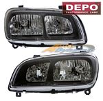 1998 Toyota RAV4 Depo Black Euro Headlights