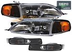 1995 Toyota Camry Depo Black Euro Headlights