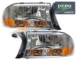 2000 Dodge Durango Depo Clear Euro Headlights