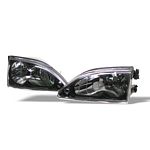 1994 Ford Mustang Black Euro Headlights