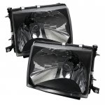 2000 Toyota Tacoma Black Euro Headlights