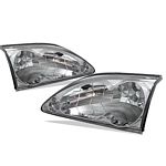 1996 Ford Mustang Clear Euro Headlights