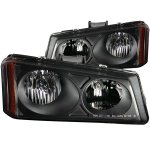 2006 Chevy Avalanche Euro Headlights with Black Housing