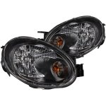 2003 Dodge Neon Black Euro Headlights